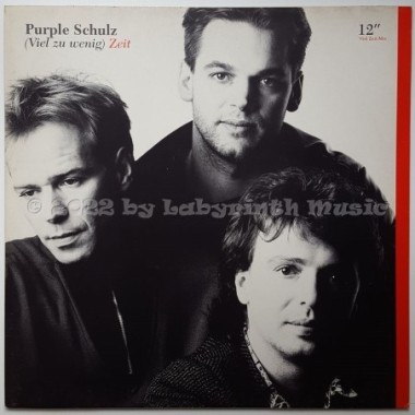 Purple Schulz - (Viel Zu Wenig) Zeit • 12" Vinyl Maxi • MINT - Labyrinth Music
