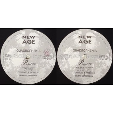 Quadrophenia - Paradise • 12" Vinyl Maxi • NM - Labyrinth Music