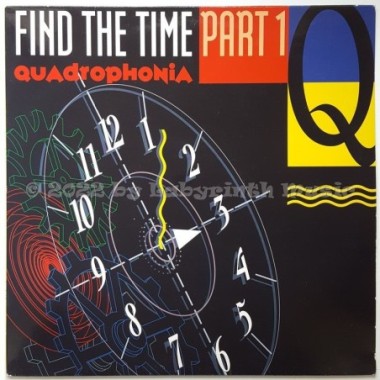 Quadrophonia - Find The Time • Part 1 • 12" Vinyl Maxi • EX - Labyrinth Music