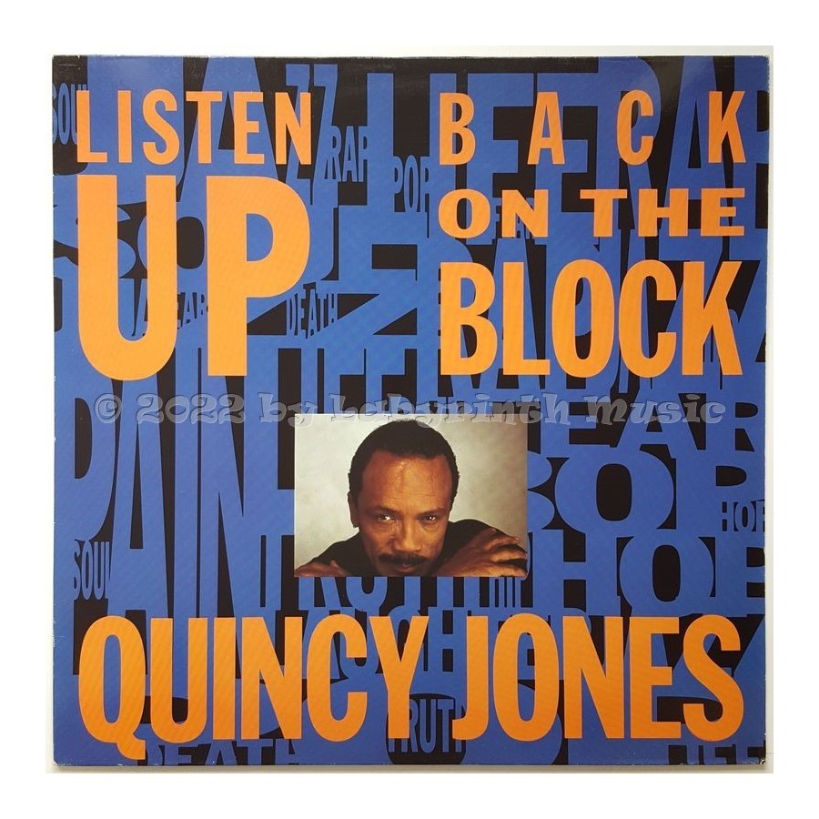 Quincy Jones - Back On The Block • 12" Vinyl Maxi • MINT - Labyrinth Music