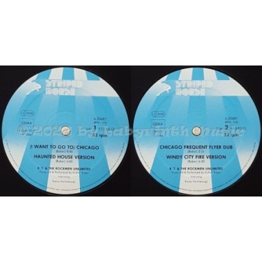 R.T. & The Rockmen Unlimited - (I Want To Go To) Chicago • 12" Vinyl Maxi • EX - Labyrinth Music