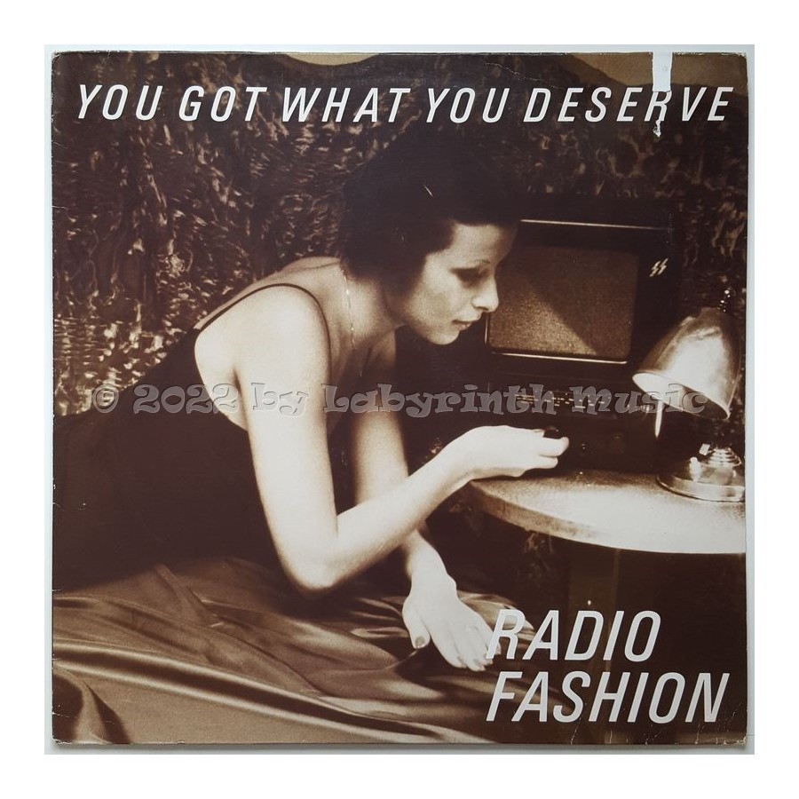 Radio Fashion - You Got What You Deserve • 12" Vinyl Maxi • EX - Labyrinth Music