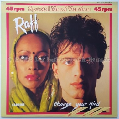 Raff - Change Your Mind • 12" Vinyl Maxi • NM - Labyrinth Music