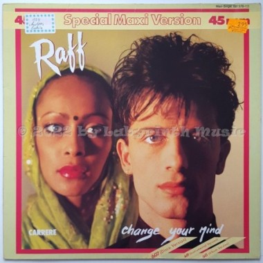 Raff - Change Your Mind • 12" Vinyl Maxi - Labyrinth Music