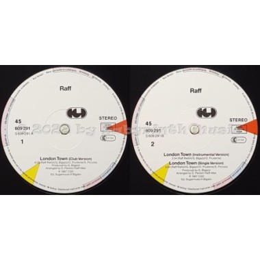 Raff - London Town • 12" Vinyl Maxi • EX - Labyrinth Music