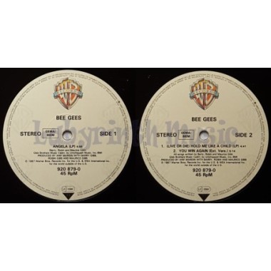Bee Gees - Angela • 12" Vinyl Maxi - Labyrinth Music