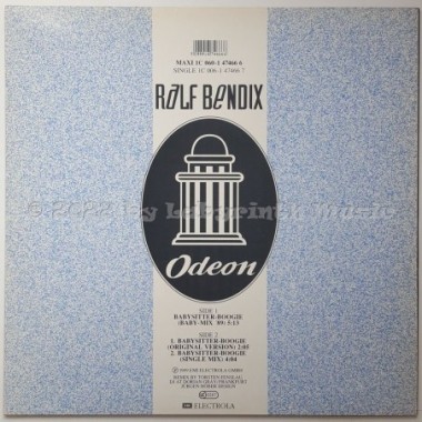 Ralf Bendix - Babysitter-Boogie • 12" Vinyl Maxi • EX - Labyrinth Music