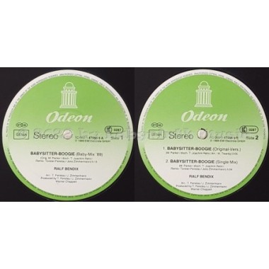 Ralf Bendix - Babysitter-Boogie • 12" Vinyl Maxi • EX - Labyrinth Music