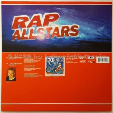 Rap Allstars - Last Christmas • 12" Vinyl Maxi • MINT - Labyrinth Music