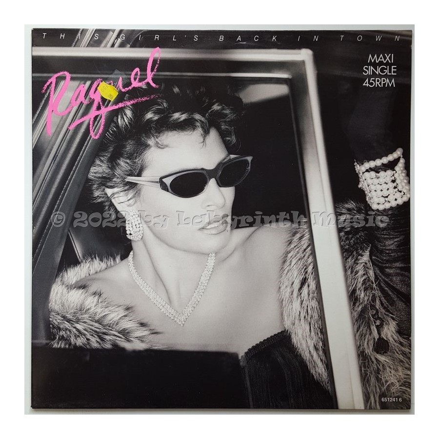 Raquel Welch - This Girl's Back In Town • 12" Vinyl Maxi • MINT - Labyrinth Music