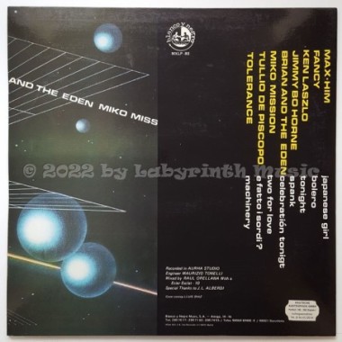 Raul Orellana - Bolero Mix • 12" Vinyl Maxi • NM - Labyrinth Music