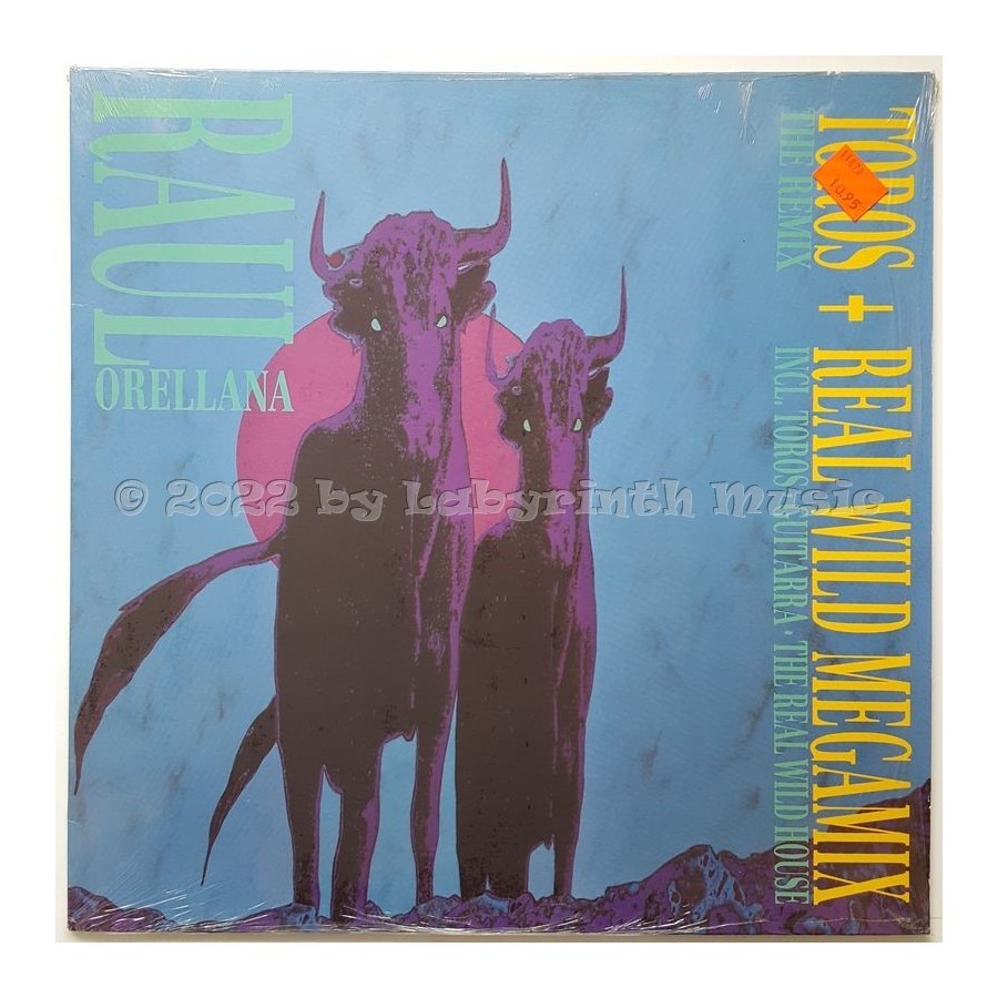 Raul Orellana - Toros • 12" Vinyl Maxi • MINT - Labyrinth Music