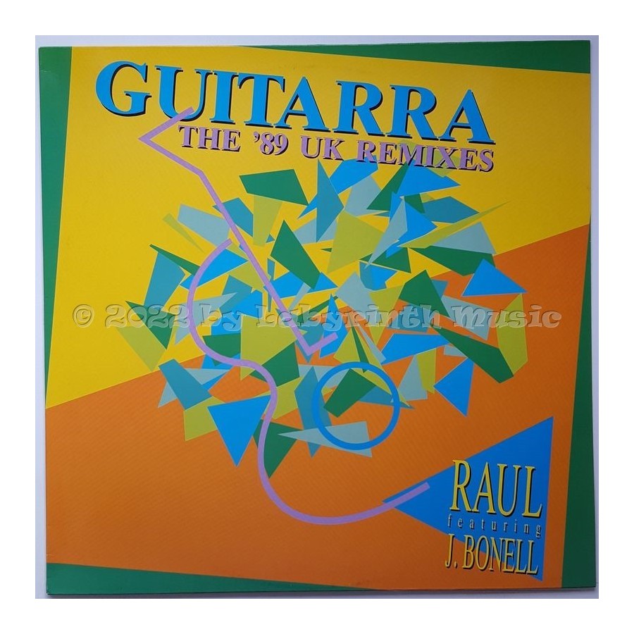 Raul Feat. Jordi Bonell - Guitarra • 12" Vinyl Maxi • MINT - Labyrinth Music