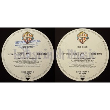 Bee Gees - Secret Love • 12" Vinyl Maxi - Labyrinth Music