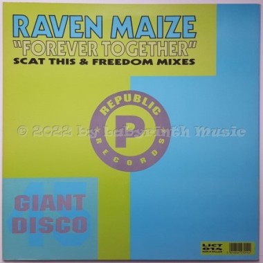 Raven Maize - Forever Together • 12" Vinyl Maxi • NM - Labyrinth Music