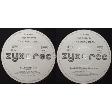 The Real Deal - Salesman • 12" Vinyl Maxi • EX - Labyrinth Music
