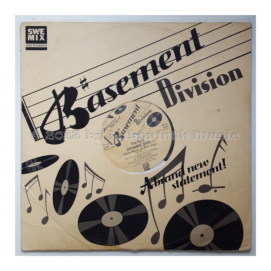 The Real Dynamic Duo - House Music (All Night Long) • 12" Vinyl Maxi - Labyrinth Music