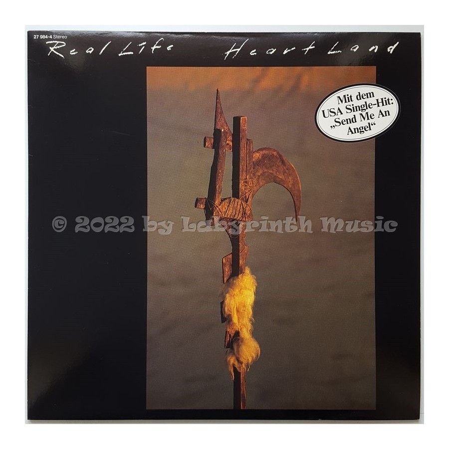 Real Life - Heartland • 12" Vinyl LP • MINT - Labyrinth Music