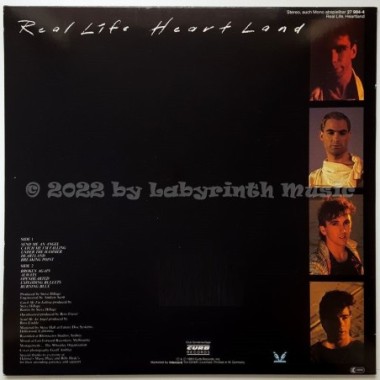 Real Life - Heartland • 12" Vinyl LP • MINT - Labyrinth Music