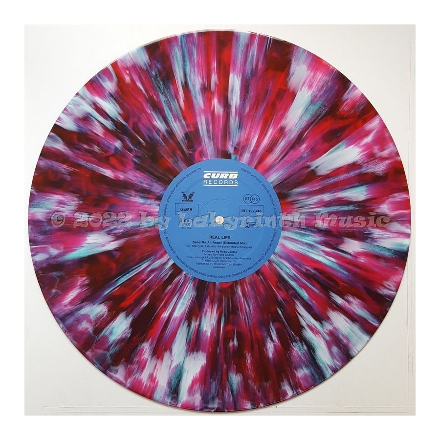 Real Life - Send Me An Angel • 12" Vinyl Maxi • MINT - Labyrinth Music