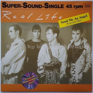 Real Life - Send Me An Angel • 12" Vinyl Maxi • MINT - Labyrinth Music