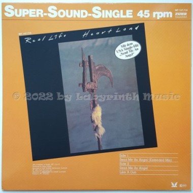Real Life - Send Me An Angel • 12" Vinyl Maxi • MINT - Labyrinth Music