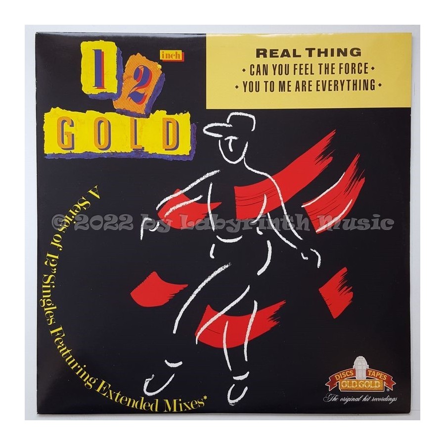 The Real Thing - Can You Feel The Force • 12" Vinyl Maxi • MINT - Labyrinth Music