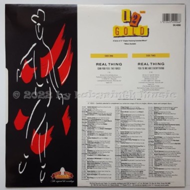 The Real Thing - Can You Feel The Force • 12" Vinyl Maxi • MINT - Labyrinth Music