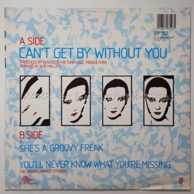 The Real Thing - Can't Get By Without You • The Decade Remix II • 12" Vinyl Maxi • EX - Labyrinth Music