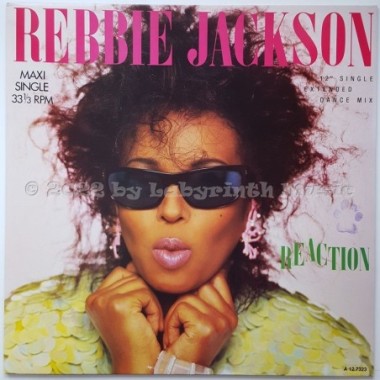 Rebbie Jackson - Reaction • 12" Vinyl Maxi • MINT - Labyrinth Music