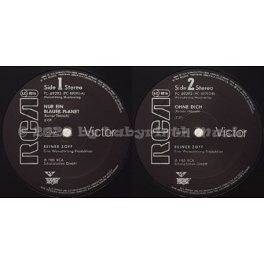 Reiner Zoff - Nur Ein Blauer Planet • 12" Vinyl Maxi • EX - Labyrinth Music