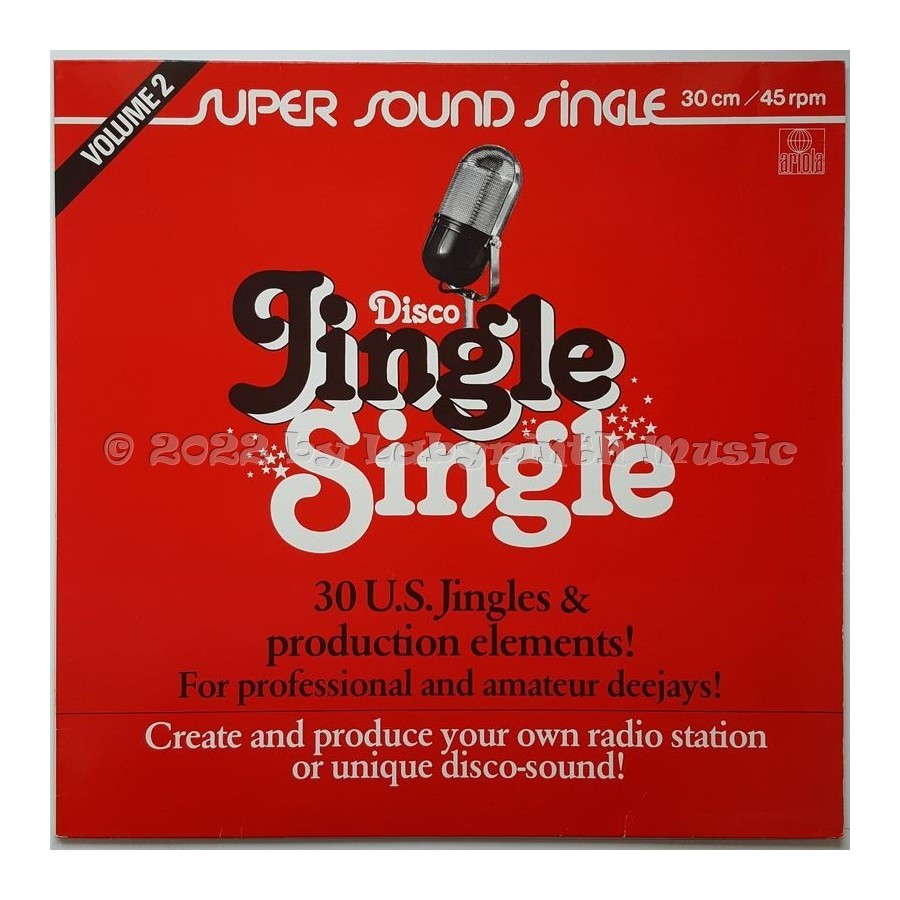 Ren Groot - Disco Jingle Single Volume 2 • 12" Vinyl Maxi • EX - Labyrinth Music