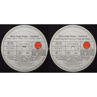 Ren Groot - Disco Jingle Single Volume 2 • 12" Vinyl Maxi • EX - Labyrinth Music