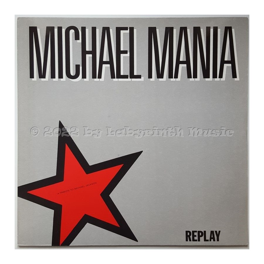 Replay - Michael Mania • 12" Vinyl Maxi • MINT - Labyrinth Music