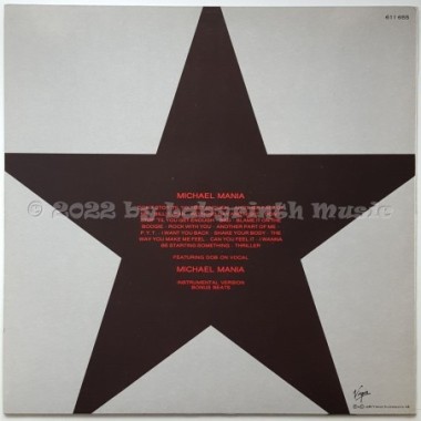 Replay - Michael Mania • 12" Vinyl Maxi • MINT - Labyrinth Music