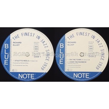 Richard Elliot - Stiletto Heels • 12" Vinyl Maxi • MINT - Labyrinth Music