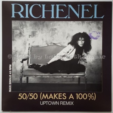 Richenel - 50/50 (Makes A 100%) • 12" Vinyl Maxi • MINT - Labyrinth Music
