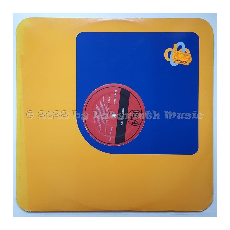 Rick Astley - It Would Take A Strong Strong Man • 12" Vinyl Maxi - Labyrinth Music