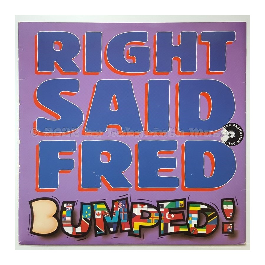 Right Said Fred - Bumped • 12" Vinyl Maxi - Labyrinth Music