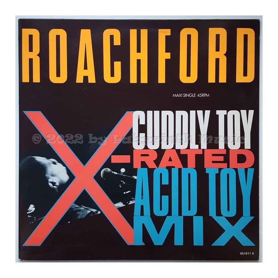 Roachford - Cuddly Toy • X-Rated Acid Toy Mix • 12" Vinyl Maxi • NM - Labyrinth Music