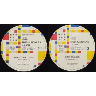 Rob Jungklas - Boystown • 12" Vinyl Maxi • EX - Labyrinth Music