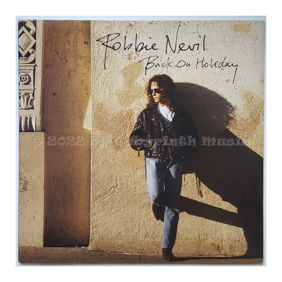 Robbie Nevil - Back On Holiday • 12" Vinyl Maxi - Labyrinth Music