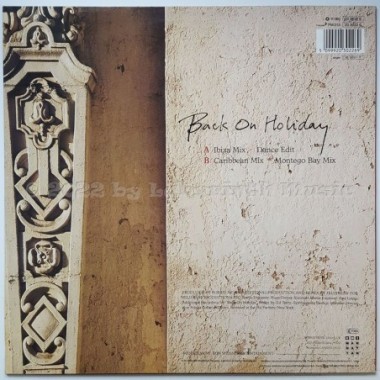 Robbie Nevil - Back On Holiday • 12" Vinyl Maxi - Labyrinth Music