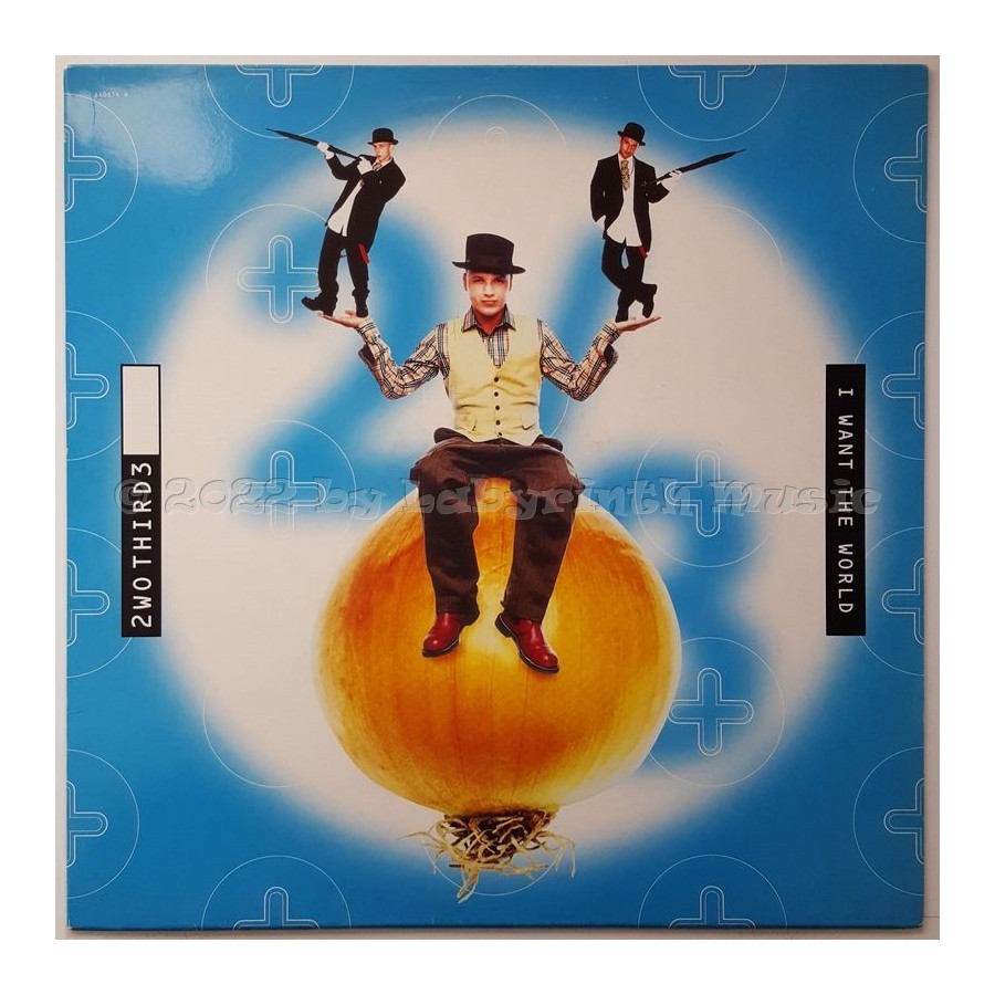 2wo Third3 - I Want The World • 12" Vinyl Maxi • EX - Labyrinth Music