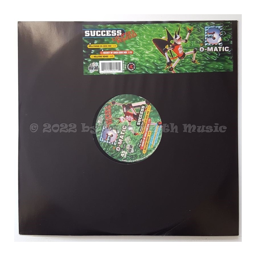 3-O-Matic - Success • Lucifer's Remixes • 12" Vinyl Maxi • MINT - Labyrinth Music