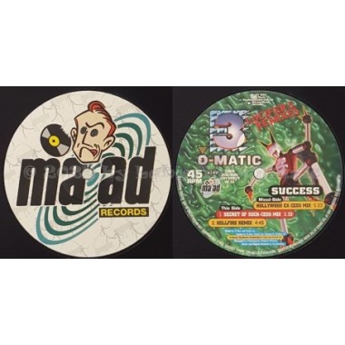 3-O-Matic - Success • Lucifer's Remixes • 12" Vinyl Maxi • MINT - Labyrinth Music