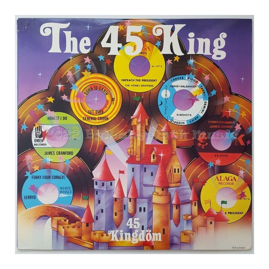 The 45 King - 45 Kingdom • 12" Vinyl LP • EX - Labyrinth Music