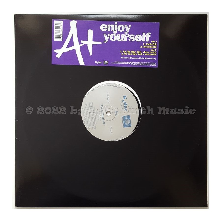 A+ - Enjoy Yourself • 12" Vinyl Maxi • MINT - Labyrinth Music