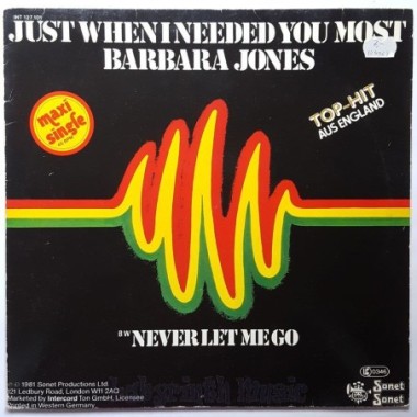 Barbara Jones - Just When I Needed You Most