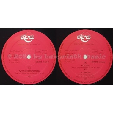 Robby Lutter & Anne Haigis - Zwischen Den Fronten • 12" Vinyl Maxi - Labyrinth Music